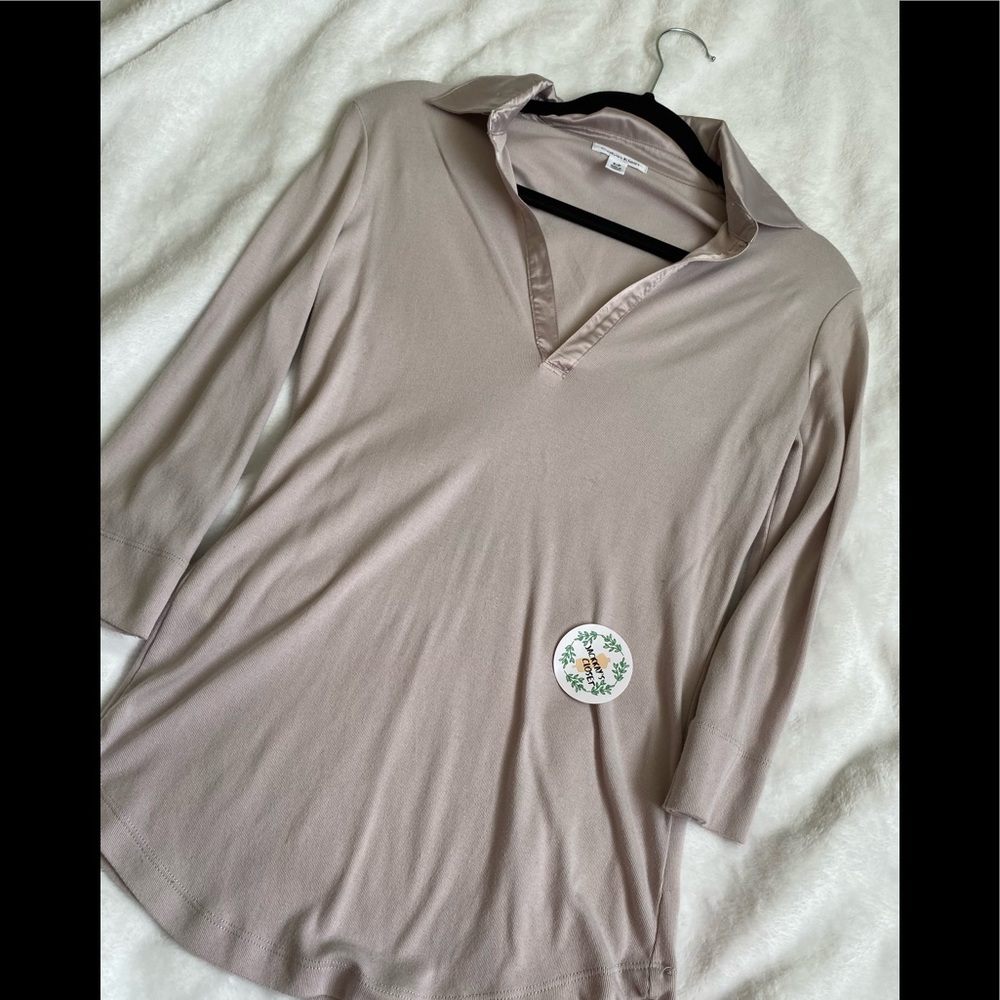 Calvin Klein Mid Sleeve Shirt SZ S